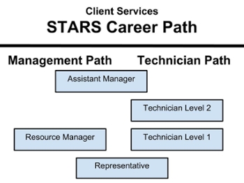 A visual representation of the stars career path.